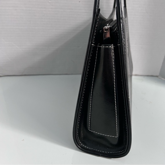 Vintage black vegan leather bag - Picture 7 of 7